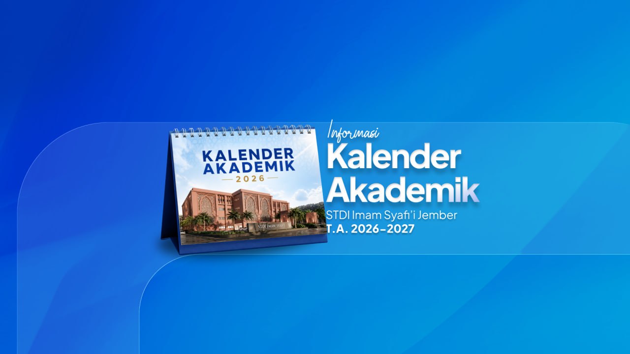 Kalender Akademik Tahun Akademik 2026/2027 STDI Imam Syafi'i Jember