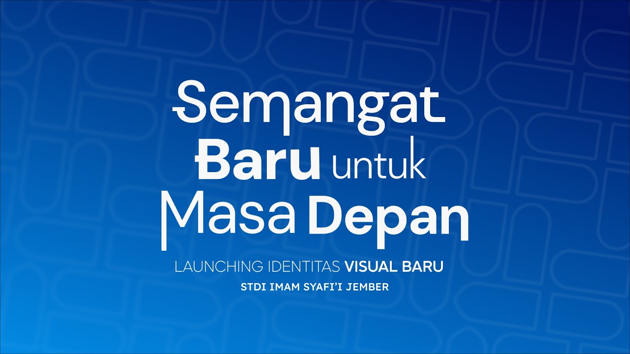 Launching Identitas Visual Baru STDI Imam Syafi'i Jember