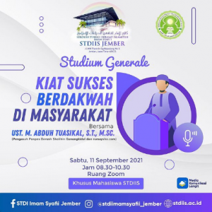 Read more about the article Studium Generale Tahun Akademik 2021/2022