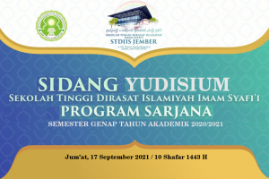 Read more about the article Sidang Yudisium Program Sarjana STDI Imam Syafi’i Jember