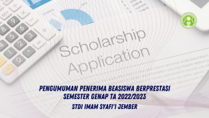 Read more about the article Pengumuman Penerima Beasiswa Prestasi Semester Genap TA 2022/2023