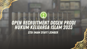 Read more about the article Pembukaan Loker Dosen Prodi Hukum Keluarga Islam STDIIS 2023