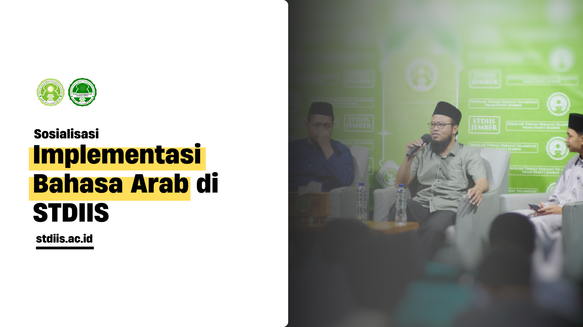 Read more about the article Sosialisasi Penggunaan Bahasa Arab oleh PPBA STDIIS