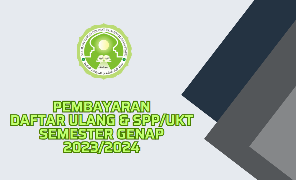 Read more about the article Pembayaran Daftar Ulang dan SPP/UKT Semester Genap Tahun Akademik 2023/2024