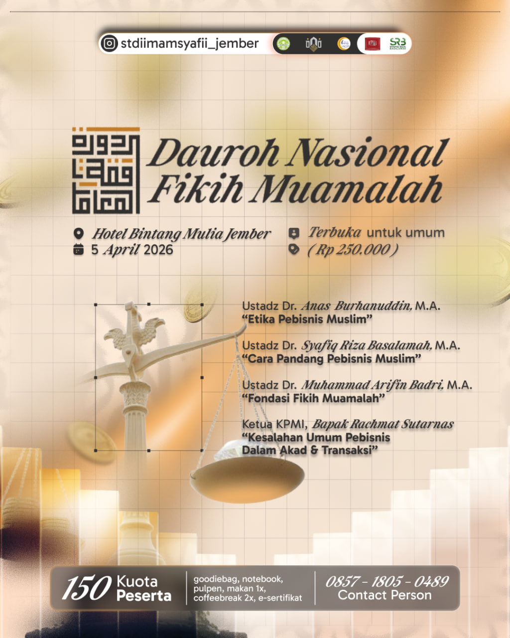 Read more about the article Dauroh Nasional Fikih Muamalah 2026